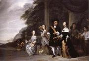 REMBRANDT Harmenszoon van Rijn Pieter Cnoll and his Family Spain oil painting artist